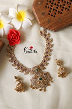 Premium CZ Lakshmi Mango Necklace NC1269