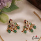 Trendy AD Peacock Motifs Jadau Hasli Necklace With Bead Drops NC2751 (Available in 3 Colors)