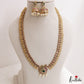 Beautiful Antique Peacock Lakshmi Kasu Haaram With Pearl Drops LH2120