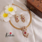 Simple Pretty CZ Stone Necklace NC1950