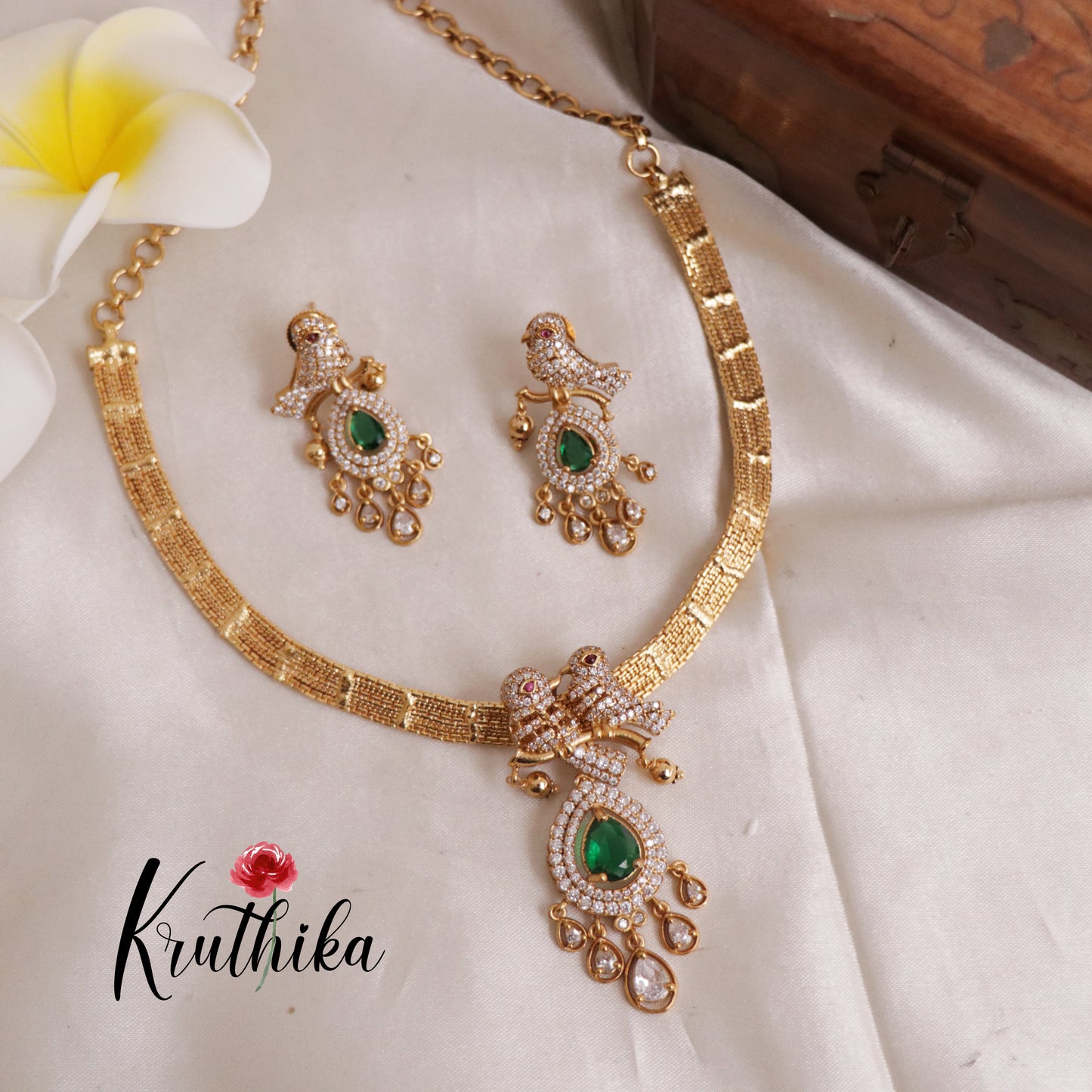 Simple Pretty CZ Stone Necklace NC1950