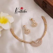 Simple CZ Hasali  Necklace set NC1837