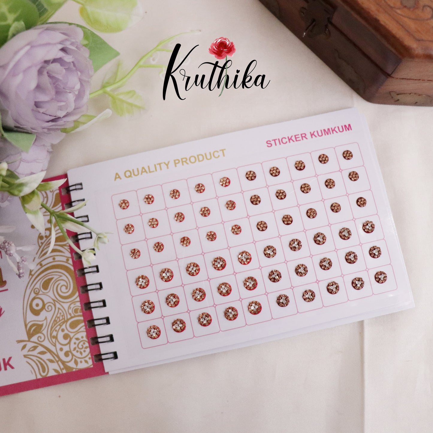 Trendy Sparkling Sticker Bindi Book BB8