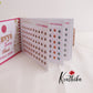Trendy Sparkling Sticker Bindi Book BB8