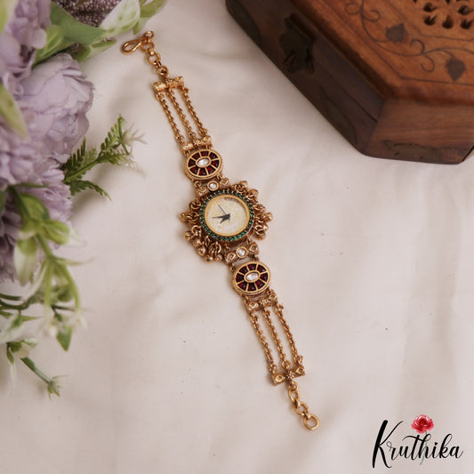Elegant Antique Bracelet Watch B490 (Available In 3 Colors)