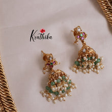 Grand No-Idol Jadau Floral Jalebi Style Haaram LH1901