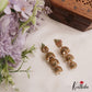Stunning Peacock Motifs Three Tier Jhumkas With Pearl Drops E1137