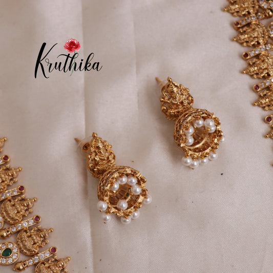 Beautifull Lakshmi Mango Design Haram LH1835