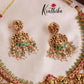 Grand Traditional Temple Jadau Necklace -NC1831