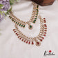 Elegant Teardrop AD Victorian Moissanite Necklace NC2667 (Available In 2 Colors)