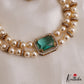 Elegant Multi Pearl Strand CZ Victorian Choker NC3130 (Available In 5 Colors)