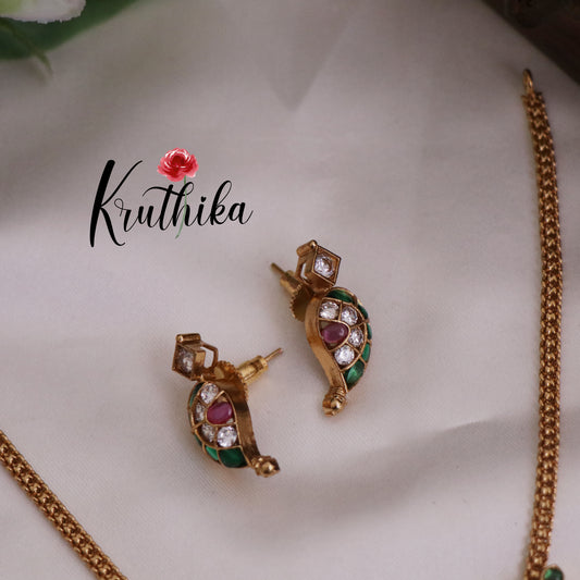 Simple Kemp Mango Design Chain Set NC2370