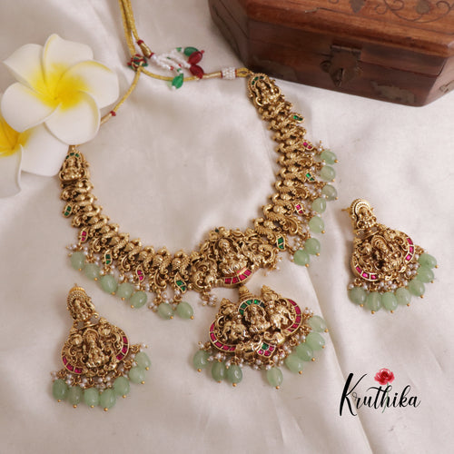 Elegant Temple Jadau Necklace NC1925