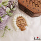 Temple Jada Billa with Realistic Flowers Hair Accessories J448