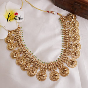 Beautiful Peacock  Coin Necklace NC1822