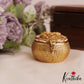 Beautiful Antique Elephant Motifs Kumkum Box K23 (Available In 4 Colors)