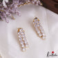 Sparkling Multi Layered Gold-Tone AD Necklace NC3169