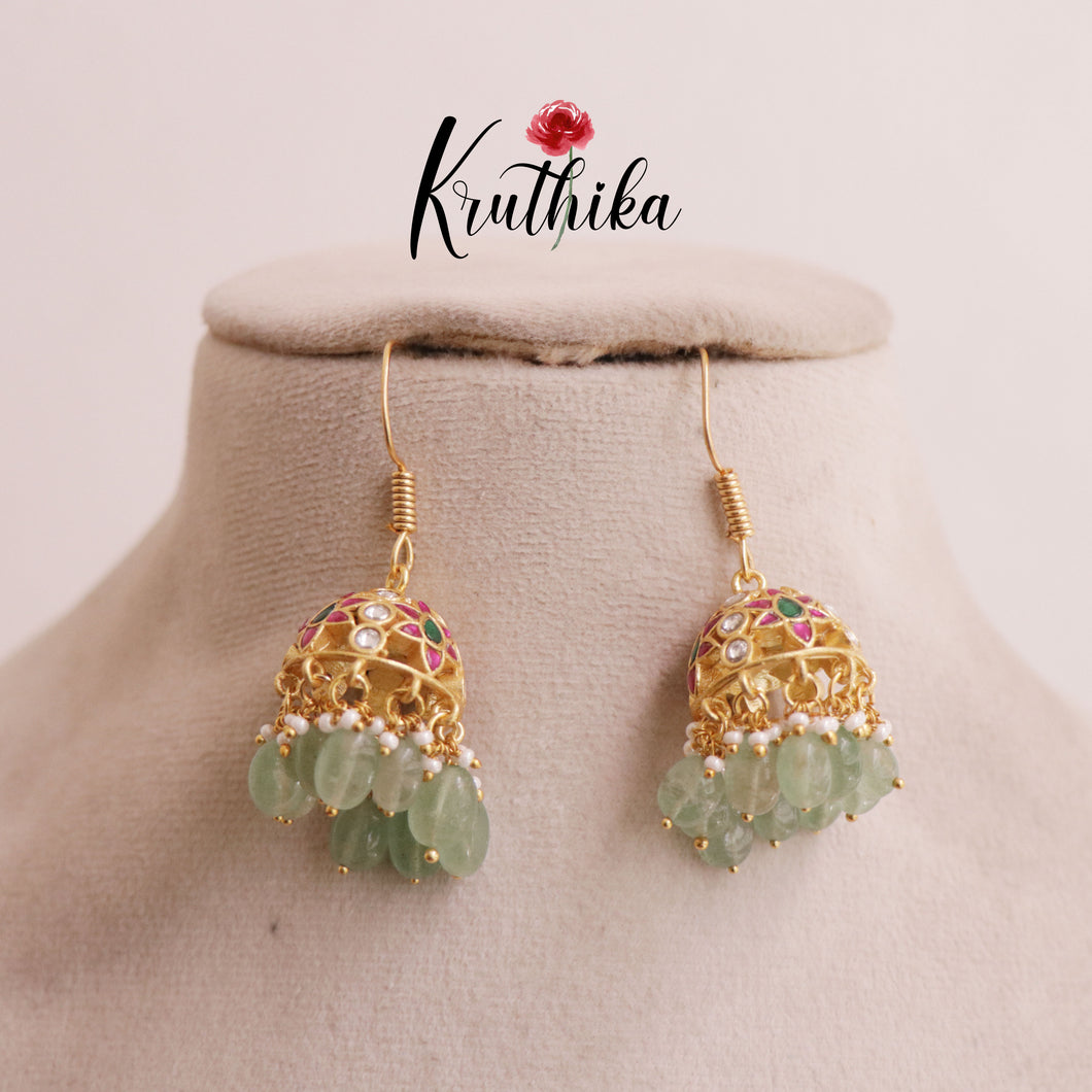 Elegant Jadau Jhumkas E494
