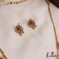 Trendy Floral Motifs Gold-Tone Chain Necklace NC2921