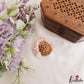 Temple Jada Billa with Realistic Flowers Hair Accessories J449