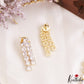 Sparkling Multi Layered Gold-Tone AD Necklace NC3169