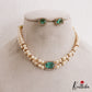 Elegant Multi Pearl Strand CZ Victorian Choker NC3130 (Available In 5 Colors)