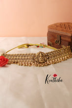 Stunning Lakshmi Chocker with Golden Beads NC1302