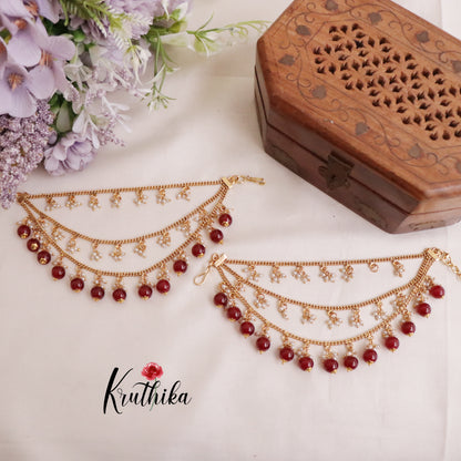 Gorgeous Three Layers Earchains EC87 (Available in Two Colours)