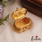 Classic Antique Floral Peacock Motifs Kumkum Box K24