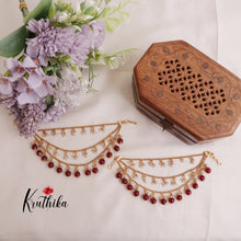 Gorgeous Three Layers Earchains E522 (Available in Two Colours)
