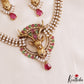 Stunning Deer Motifs CZ Victorian Necklace NC3151 (Available In 4 Colors)