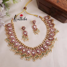 Grand Contemporary Kundan Jadau Guttapoosalu Necklace NC2050