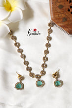 Simple Victorian Necklace-Mint Blue NC1237