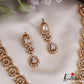 Sparkling Floral Motifs AD Necklace NC2669 (Available In 2 Colors)