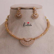 Simple CZ Hasali  Necklace set NC1837