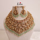 Royal Lakshmi Peacock jadau choker NC1824