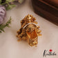 Stunning Antique Lakshmi Motifs Kumkum Box K26
