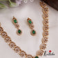 Sparkling Floral Motifs AD Necklace NC2669 (Available In 2 Colors)