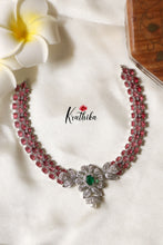 Stunning AD Victorian Necklace-Multi Stone NC1239