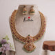 Grand Jadau Peacock Jalebi style Haaram with Mint Beads LH1899