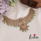 Stunning CZ Teardrop Choker With Pearl And Bead Drops NC2602 (Available In 2 Colors)