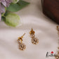 Sparkling AD Floral Motifs Victorian Necklace NC2792 (Available In 4 Colors)