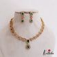 Sparkling Floral Motifs AD Necklace NC2669 (Available In 2 Colors)