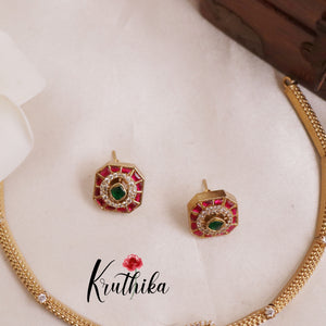 Trendy AD Jadau Chain set NC1946