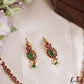 Elegant Floral Motifs Kemp Necklace With Rice Pearl Drops NC3189 (Available In 2 Colors)