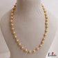 Simple Gold-Tone Pearl Mala NC3040