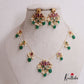 Classy Lotus Kemp Stone Invisible Necklace NC2514