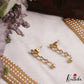 Pretty Sqaure Motifs Multi Layer Pearl Haaram LH2131 (Available In 3 Colors)