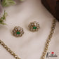 Pretty Floral Motifs CZ Necklace NC2994 (Available In 2 Colors)