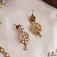 Classic Floral Motifs Polki CZ Victorian Necklace NC3190 (Available In 4 Colors)